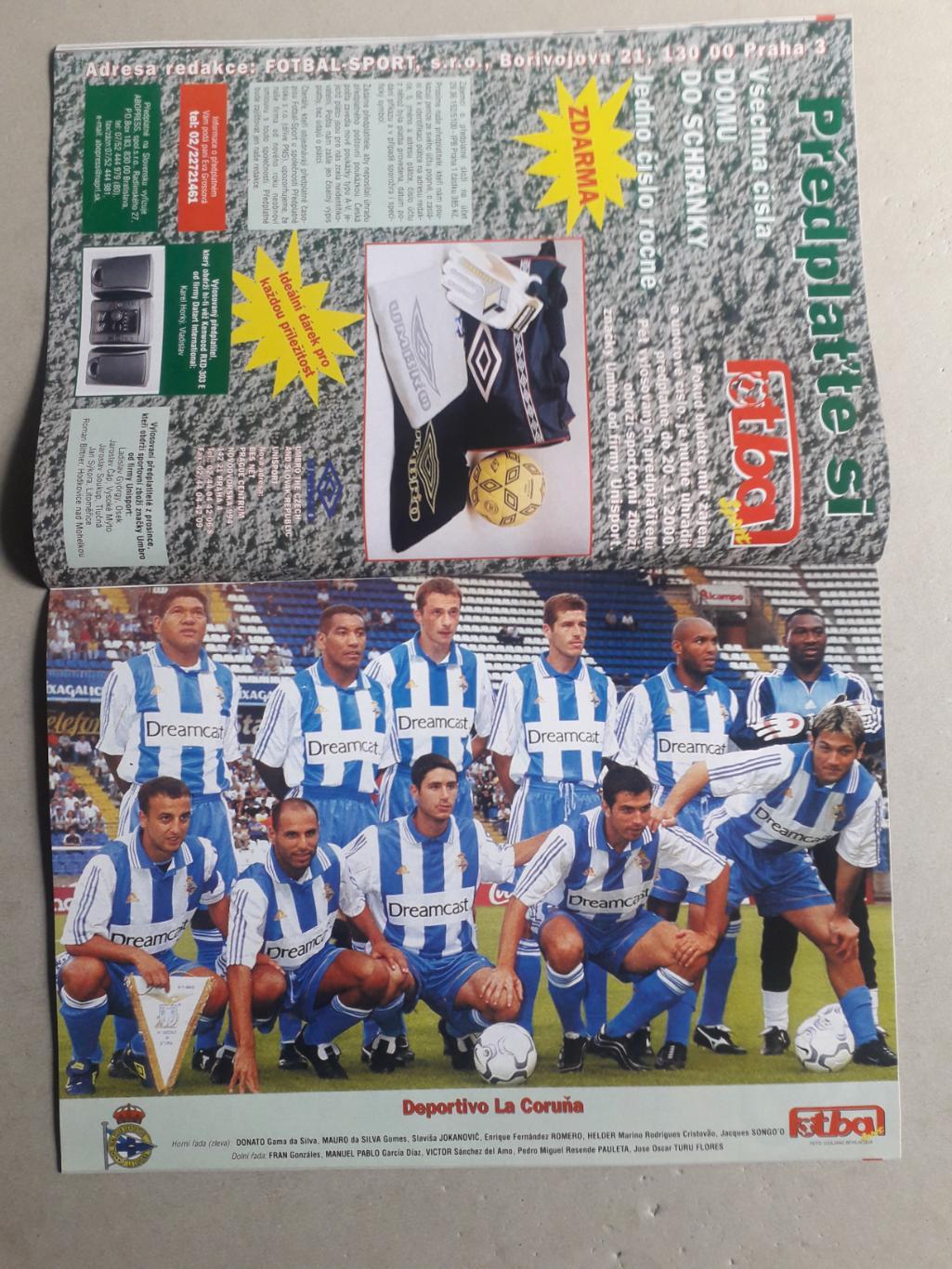 Fotbal sport 1/2001 2