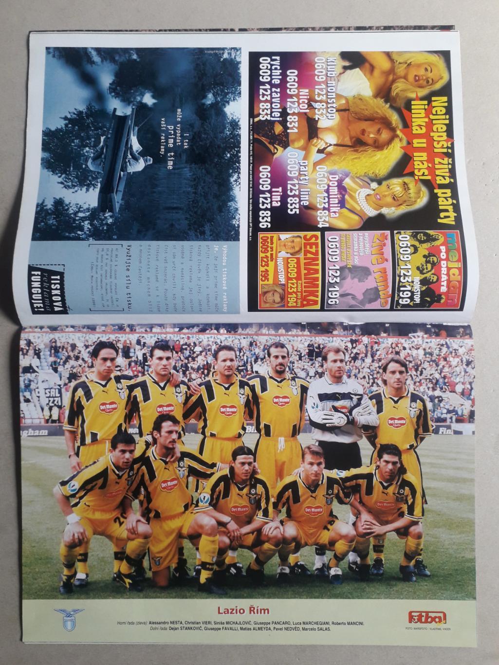 Fotbal sport 7/1999 2