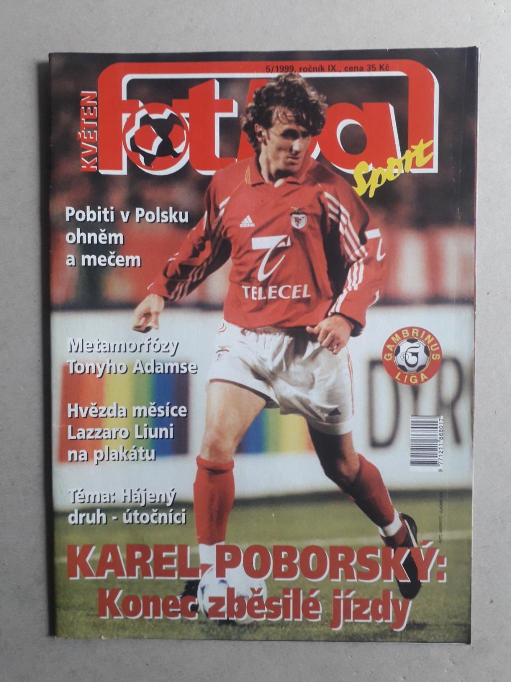 Fotbal sport 5/1999