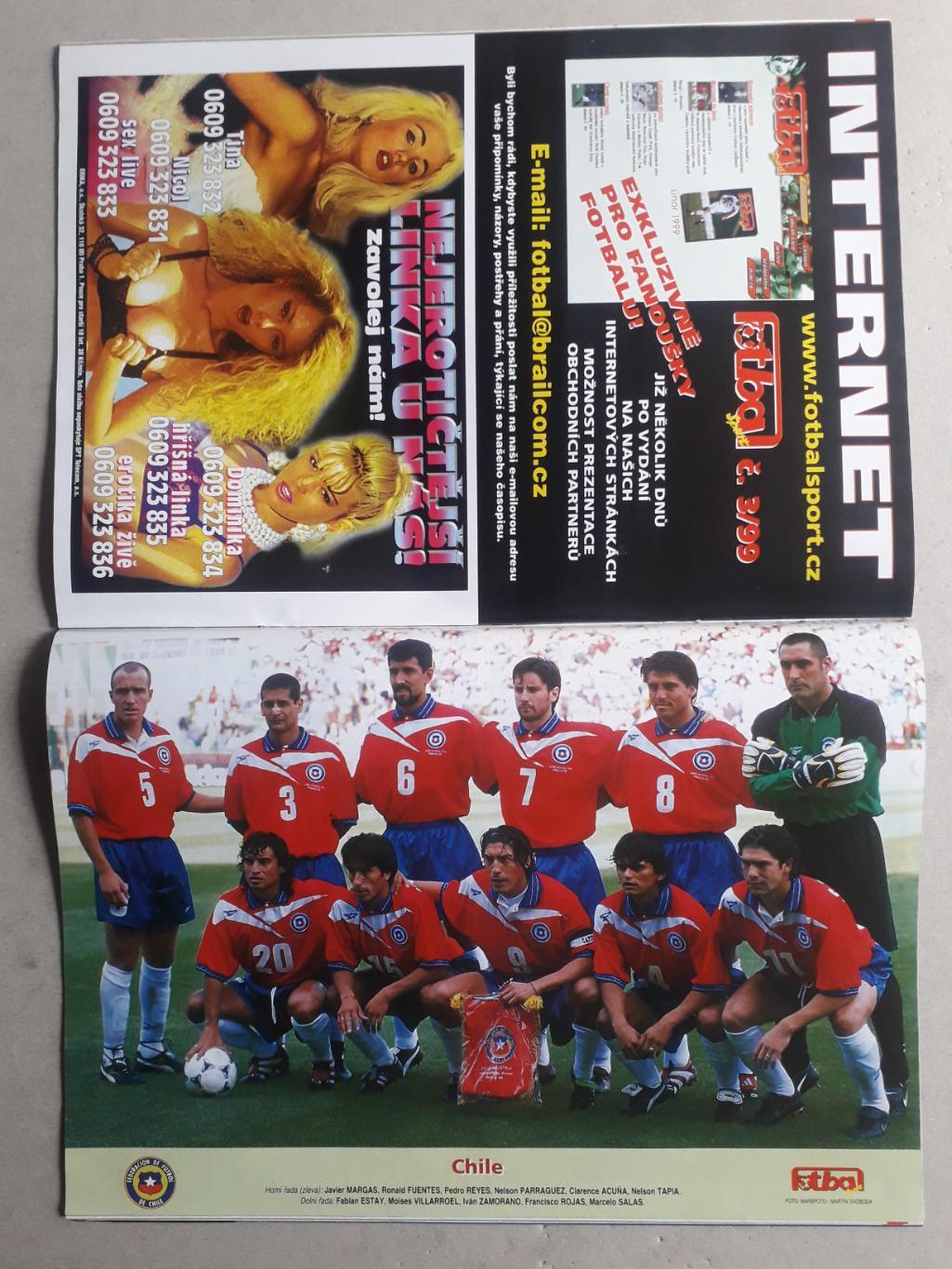 Fotbal sport 4/1999 2