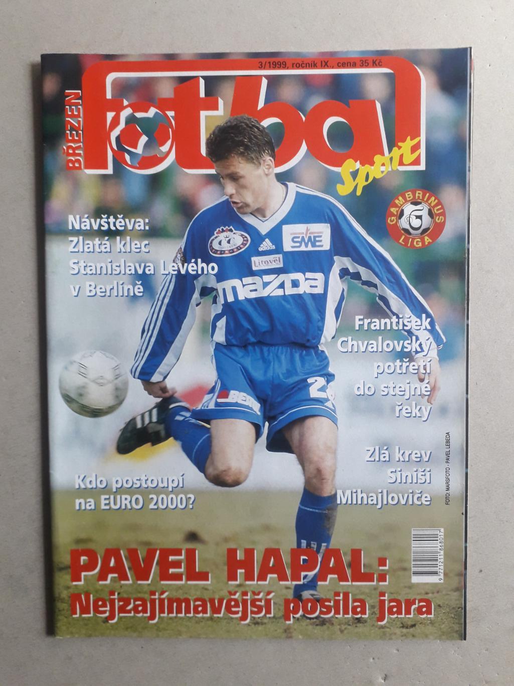 Fotbal sport 3/1999