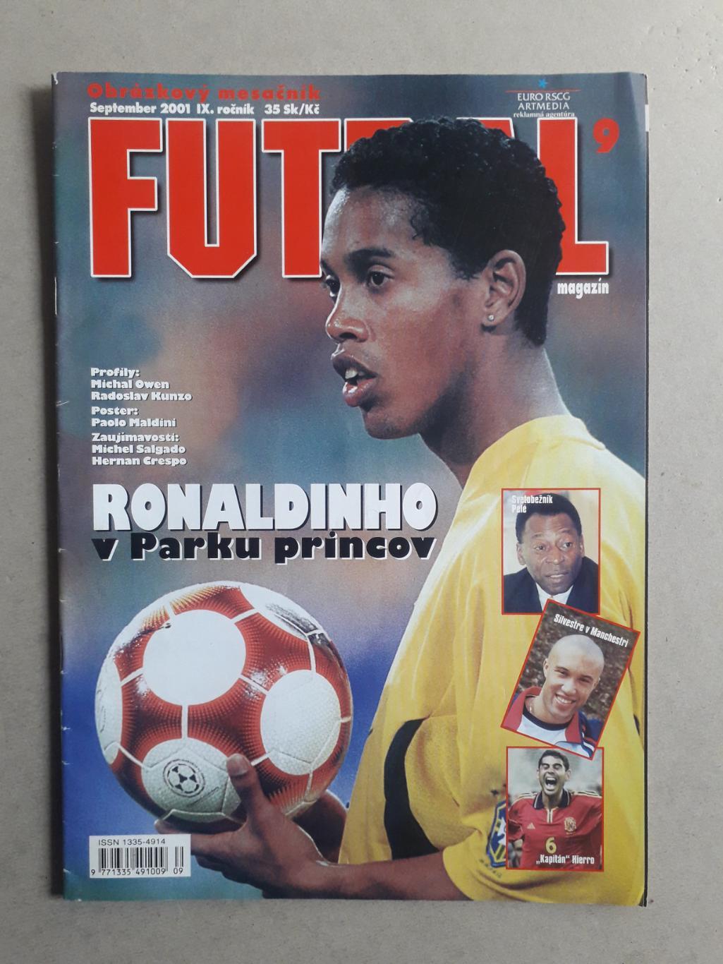 Futbal magazin 9/2001