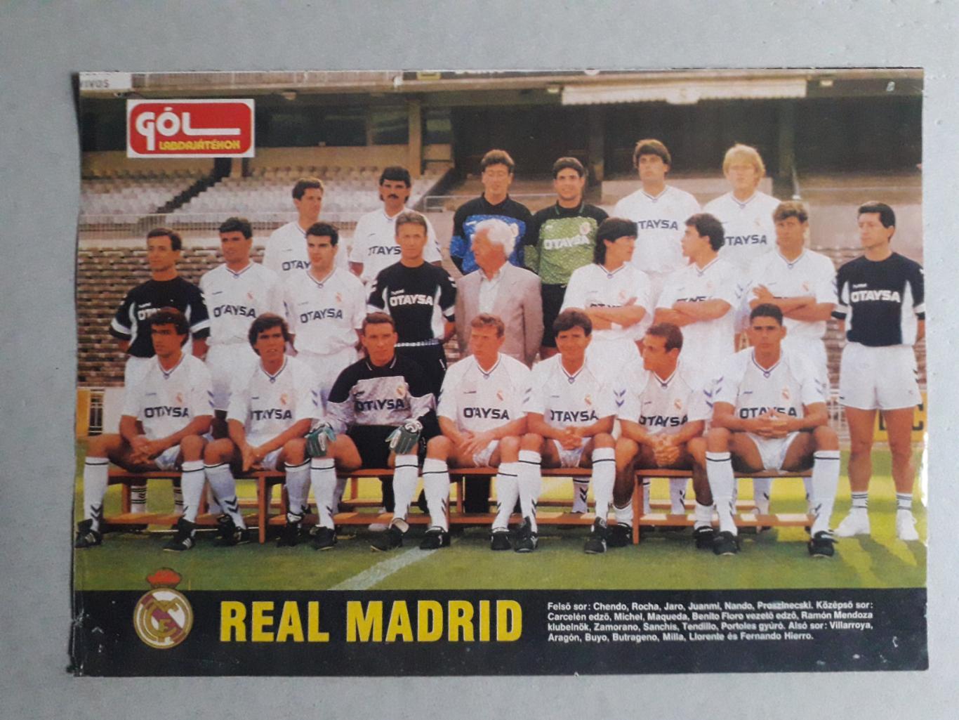 Poster A4- Real Madrid