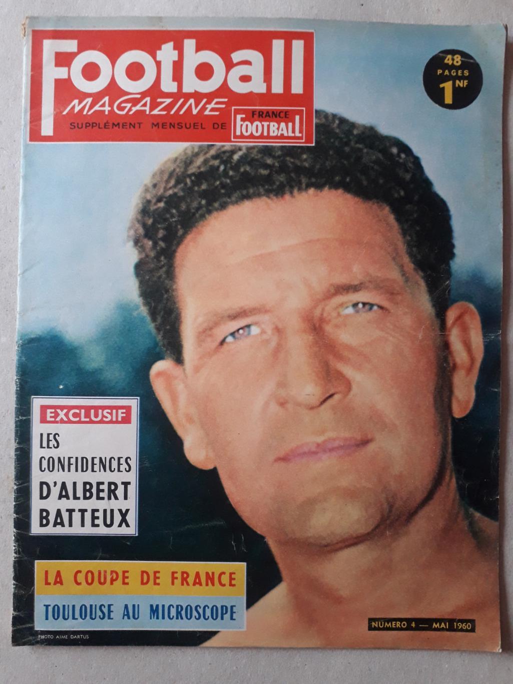 Football magazine nr.4/1960