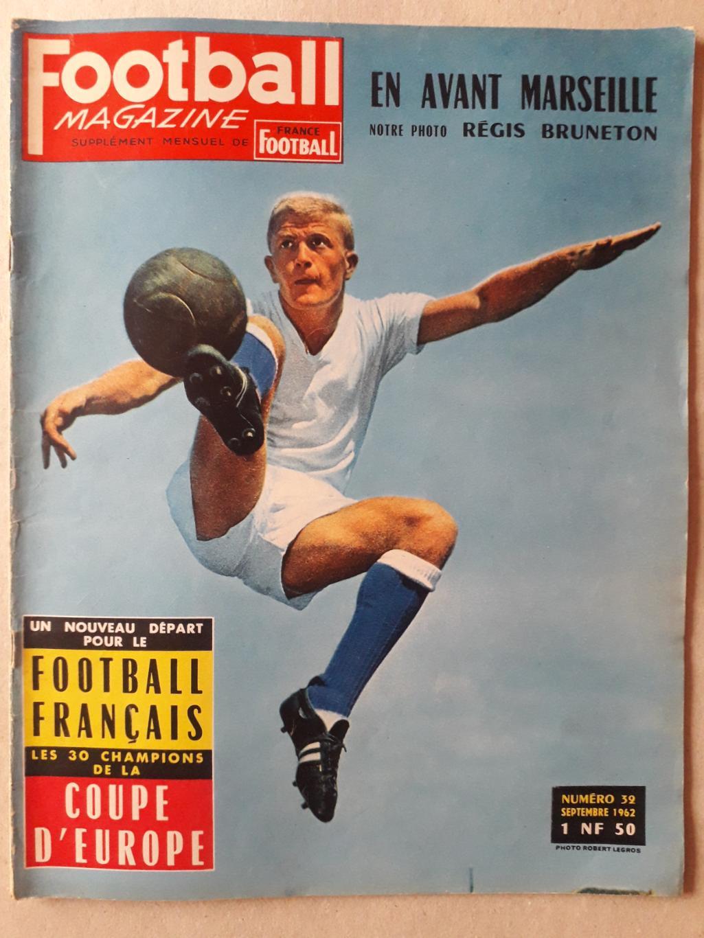 Football magazine nr.32/1962