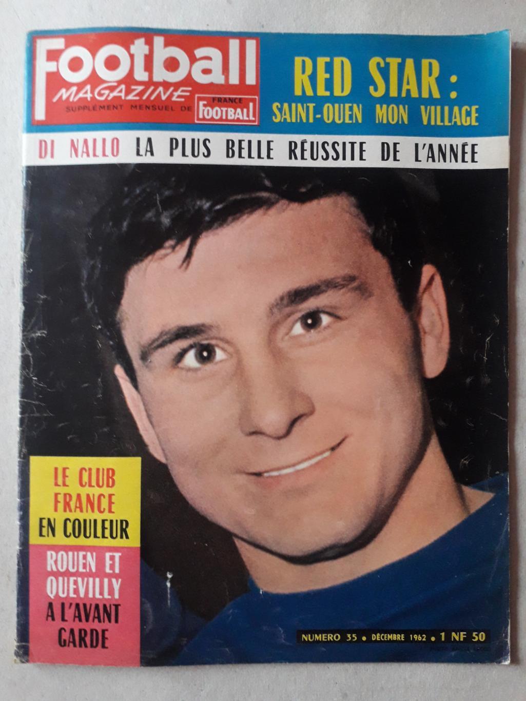 Football magazine nr.35/1962