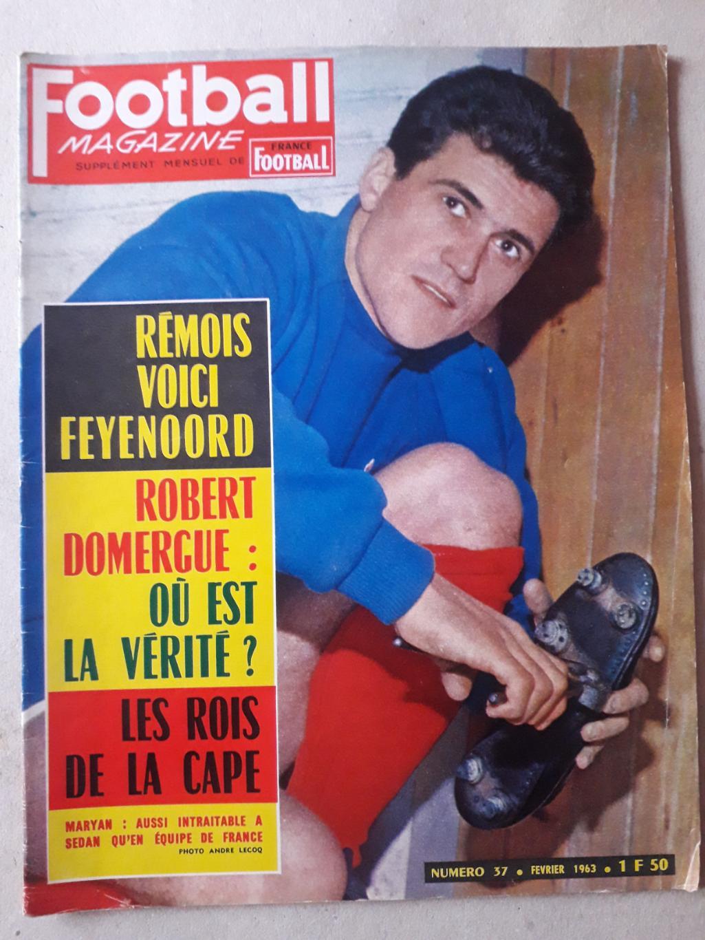 Football magazine nr.37/1963