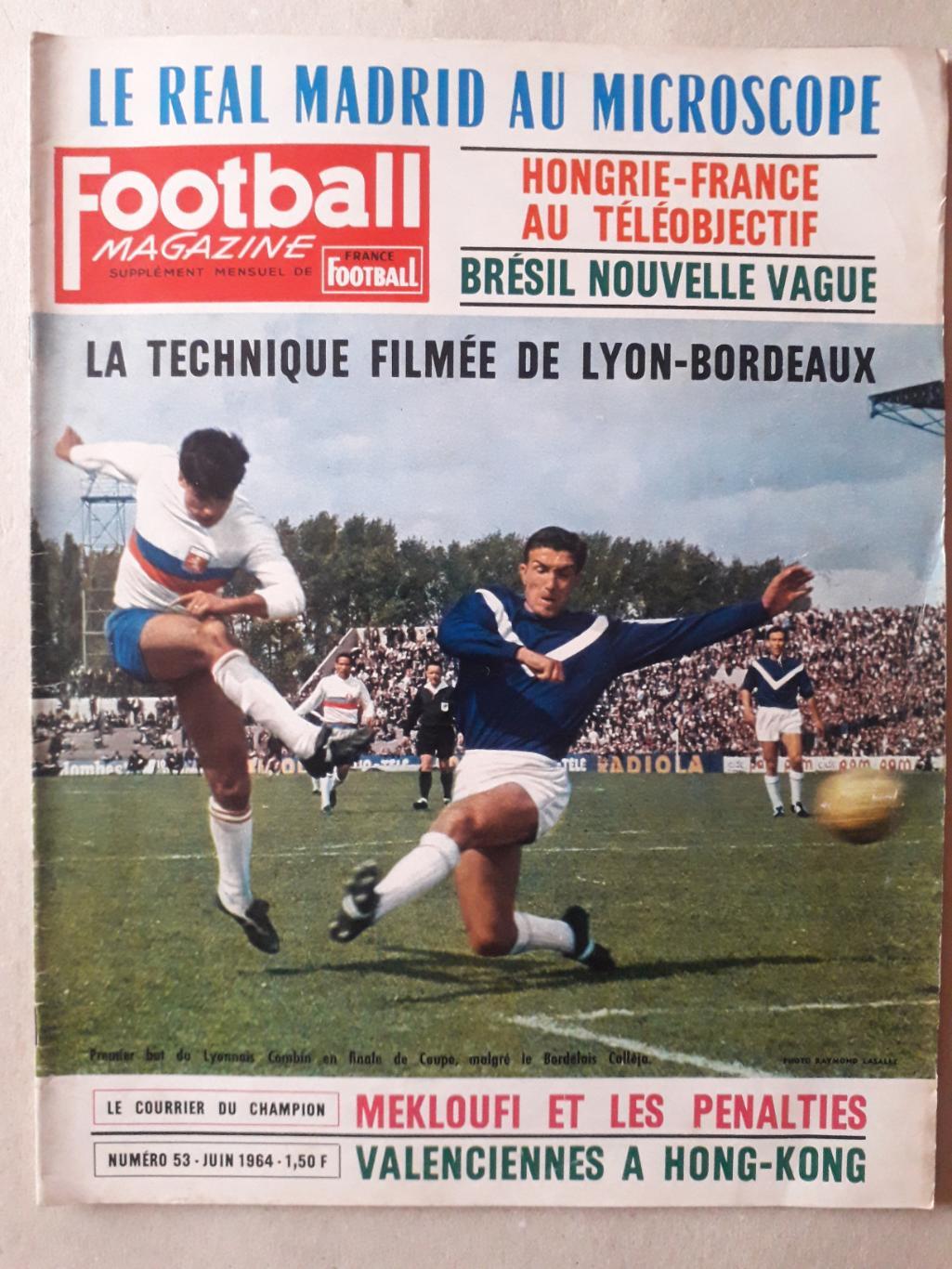 Football magazine nr.53/1964