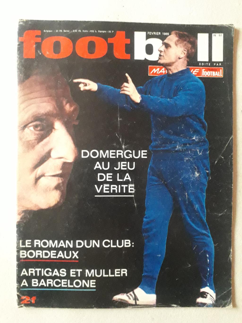 Football magazine nr.97/1968