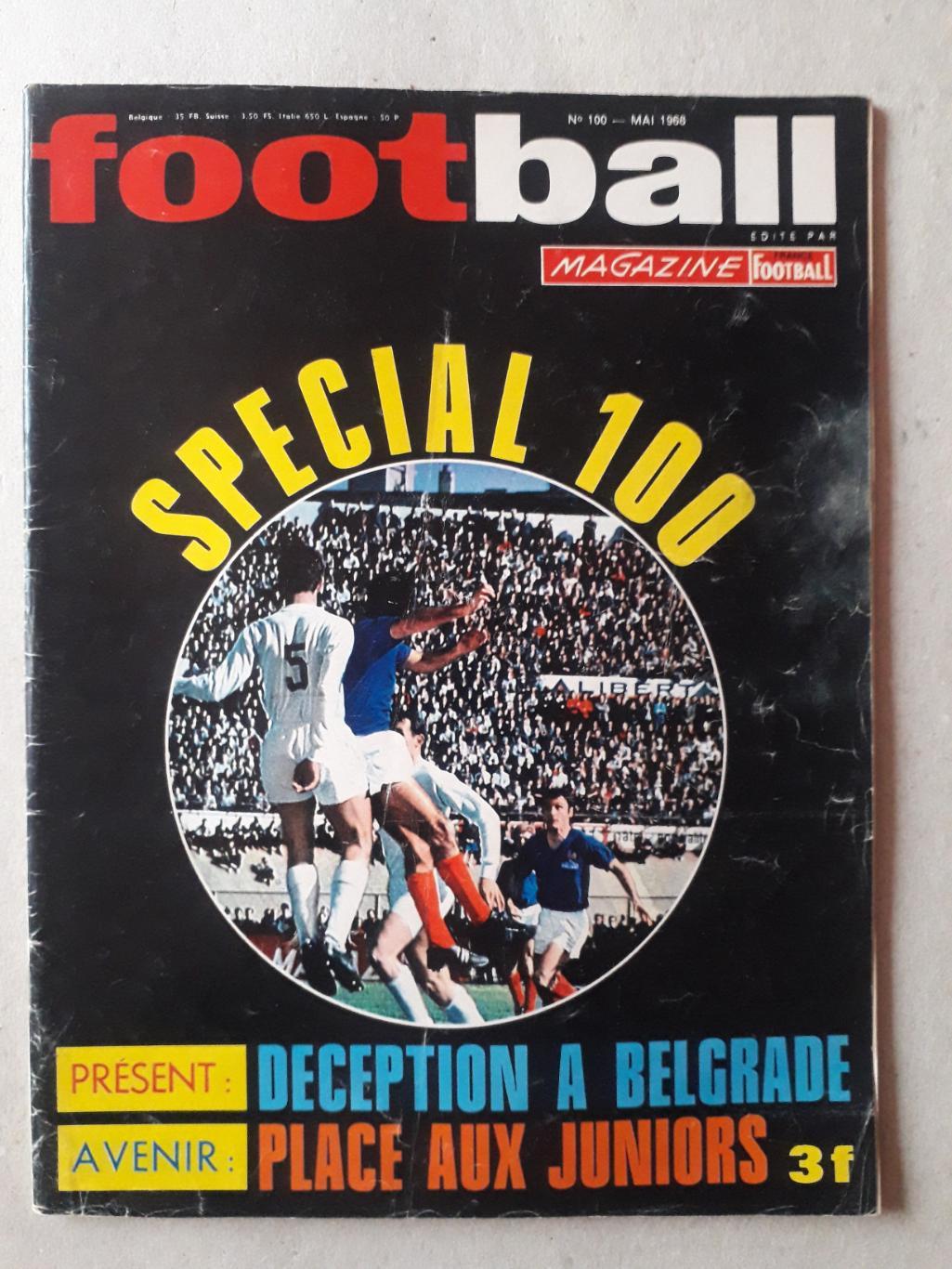 Football magazine nr.100/1968