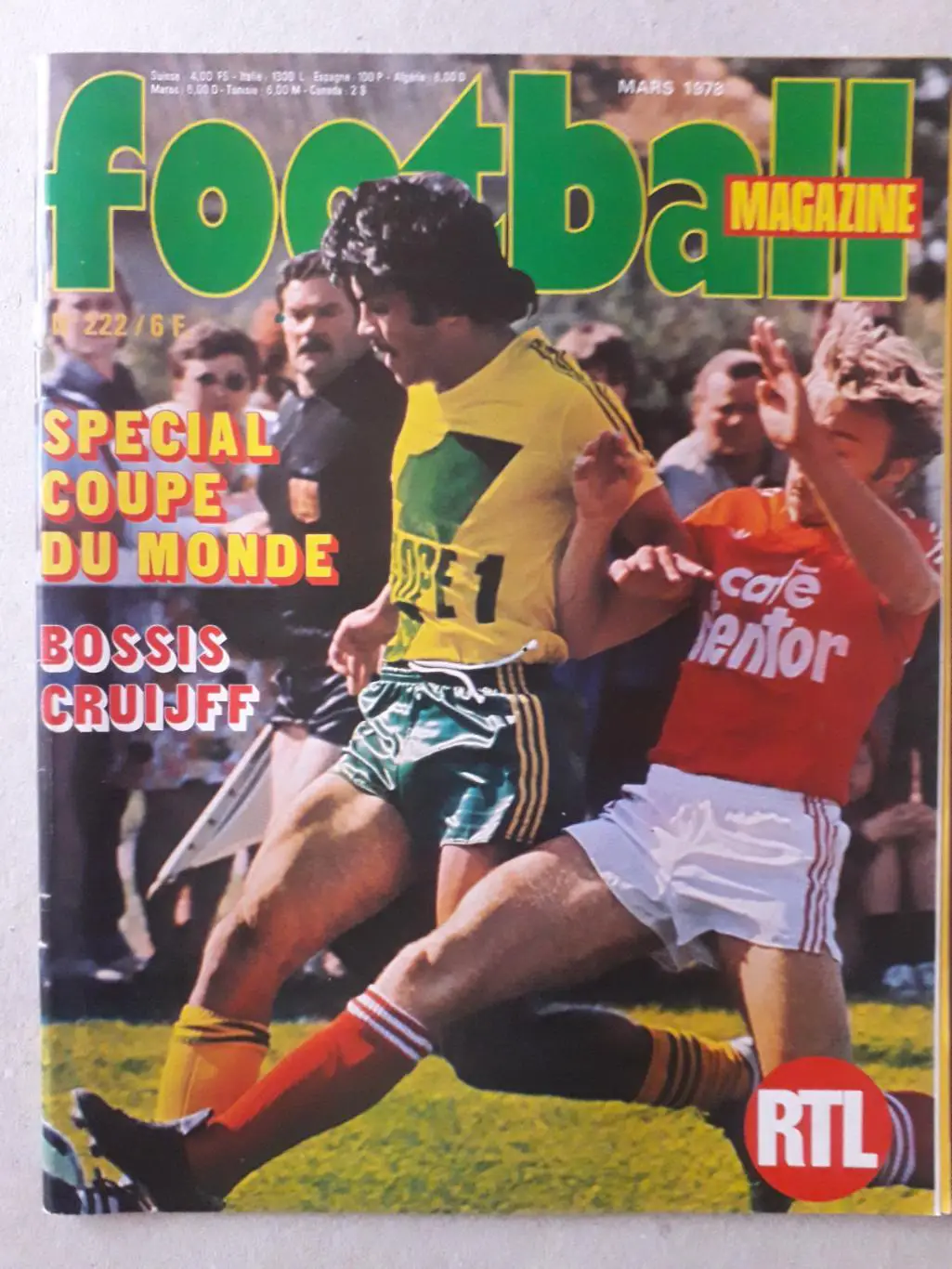 Football magazine nr.222/1978.