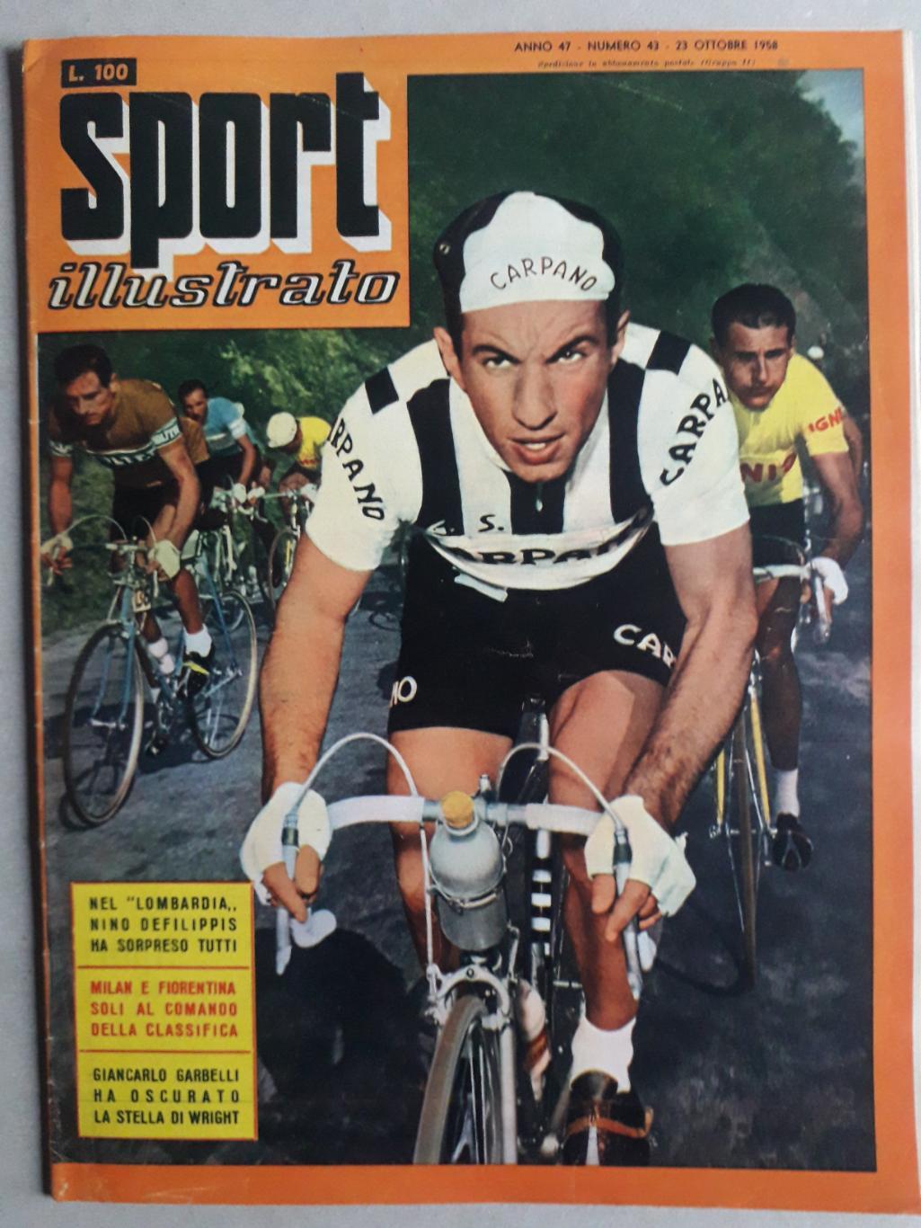 Sport Illustrato nr. 43/1958