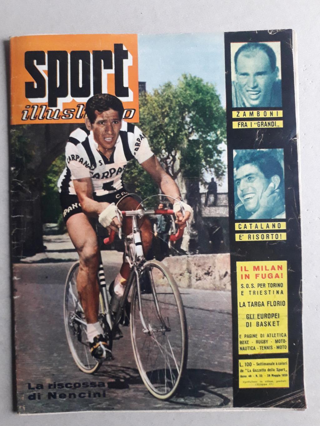 Sport Illustrato nr. 22/1959.