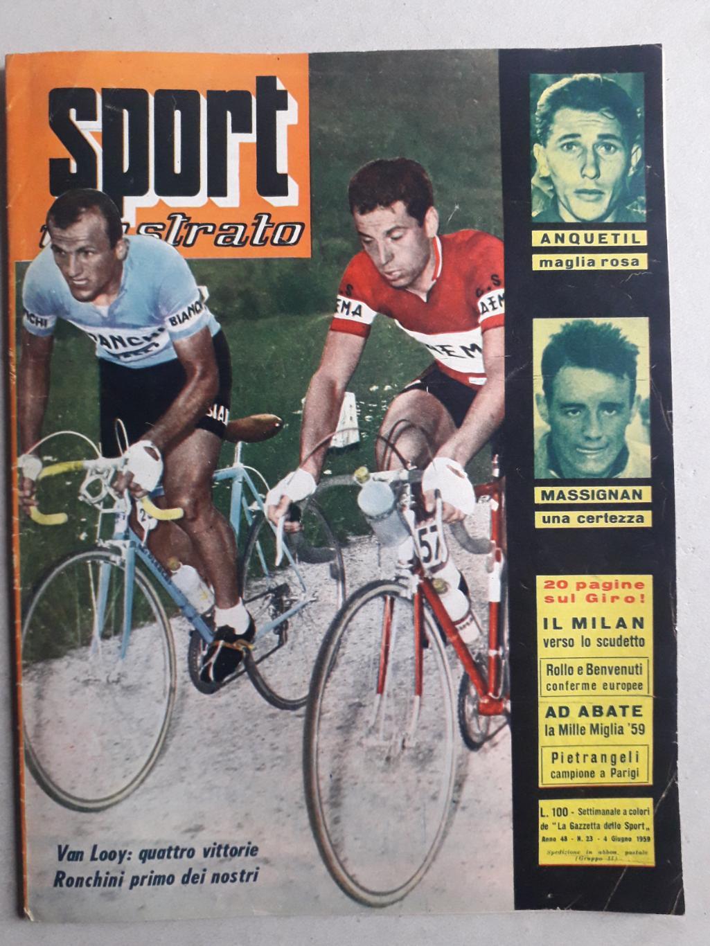 Sport Illustrato nr. 23/1959.