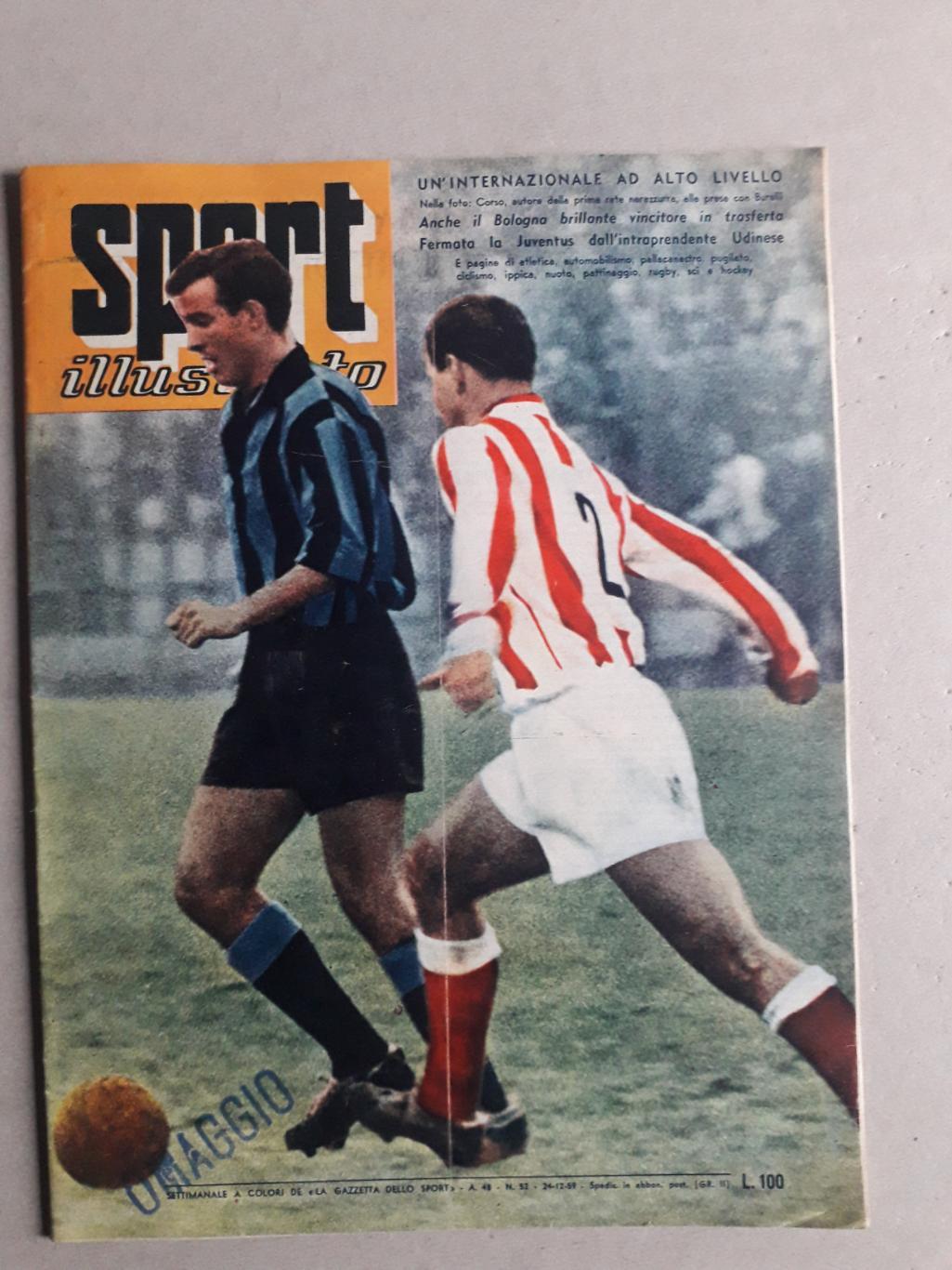 Sport Illustrato nr. 52/1959.