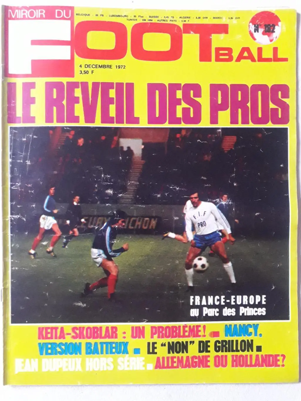 Miroir du Football nr. 182/1972