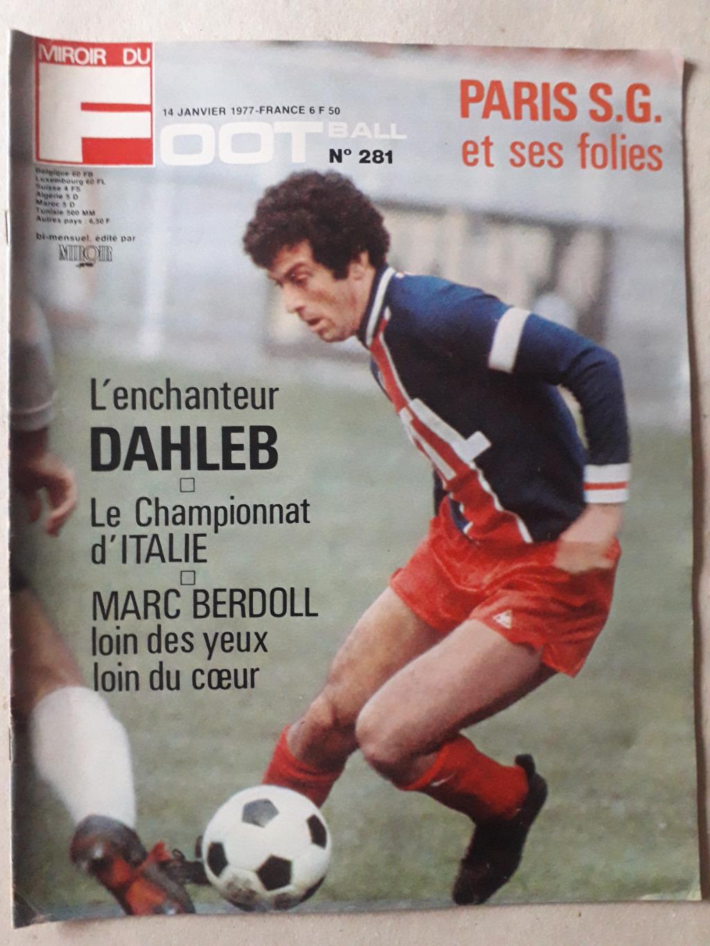 Miroir du Football nr. 281/1977