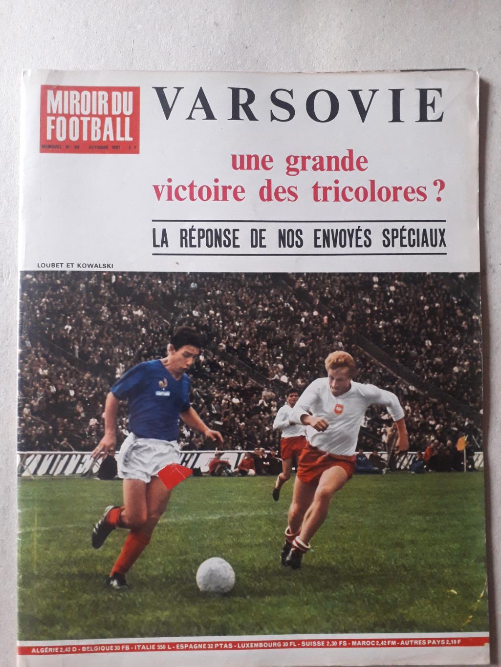 Miroir du Football nr. 99/1967