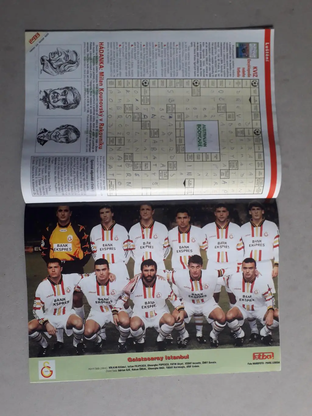 Fotbal sport 1/1998 2