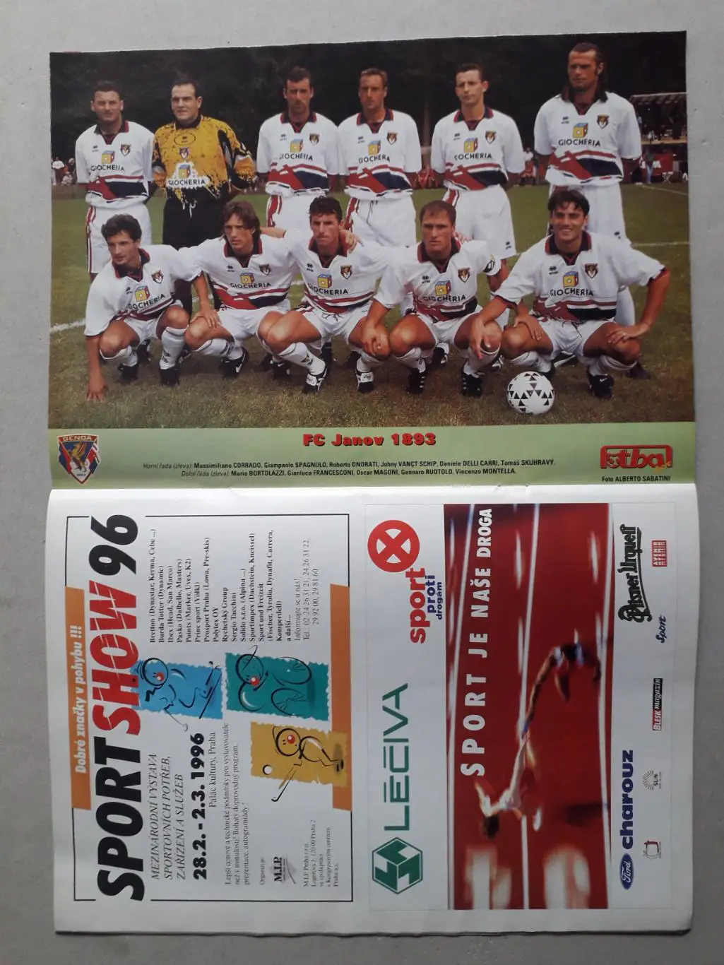Fotbal sport 1/1996 2