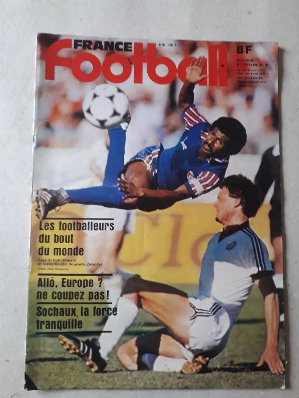 France Football 3.11.1981