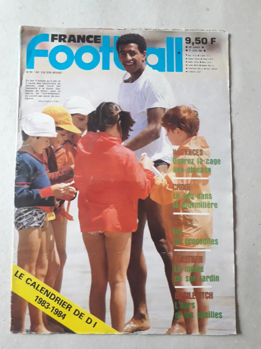 France Football 21.6.1983