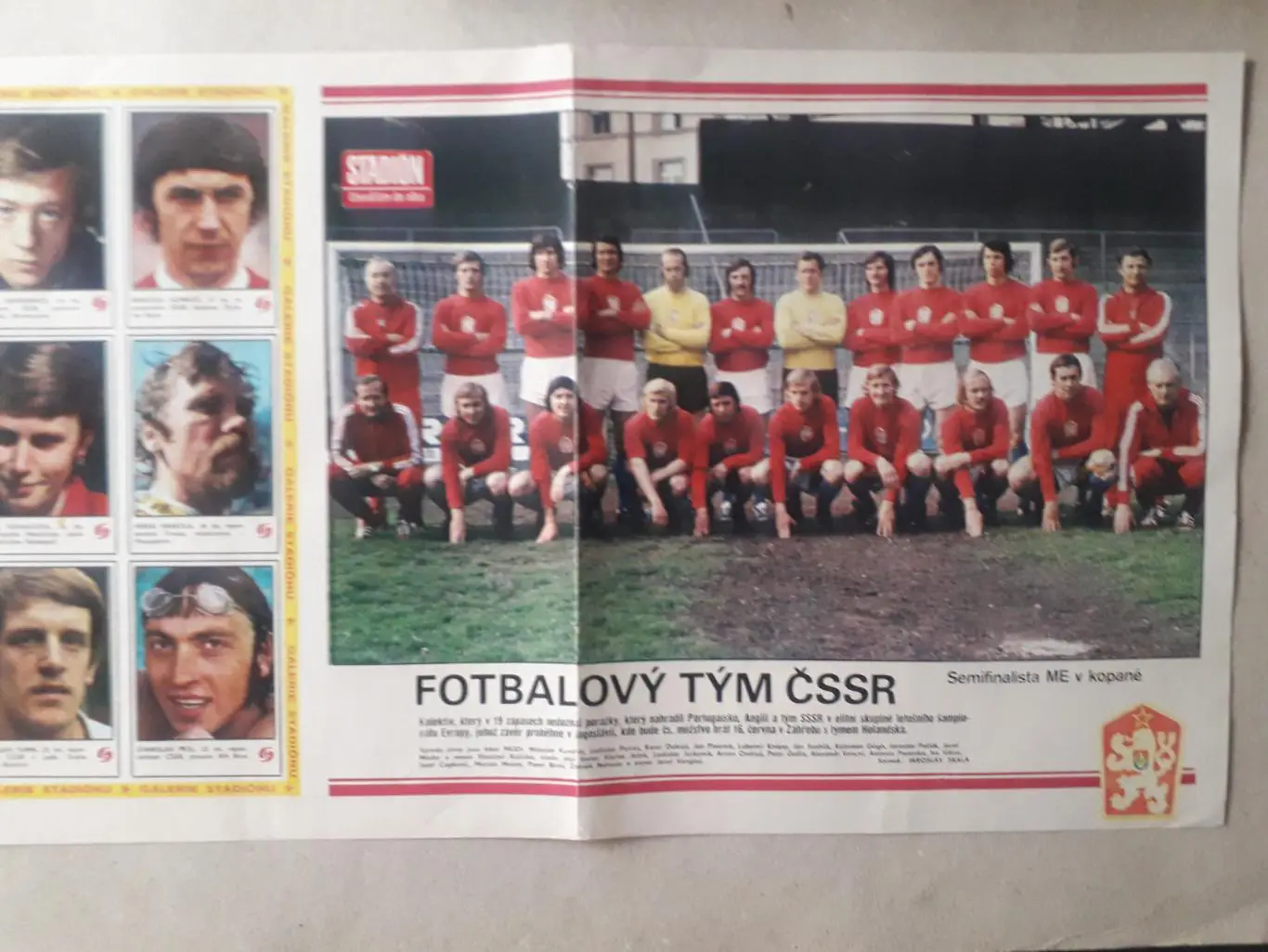 Журнал Stadion - Czechoslovakia