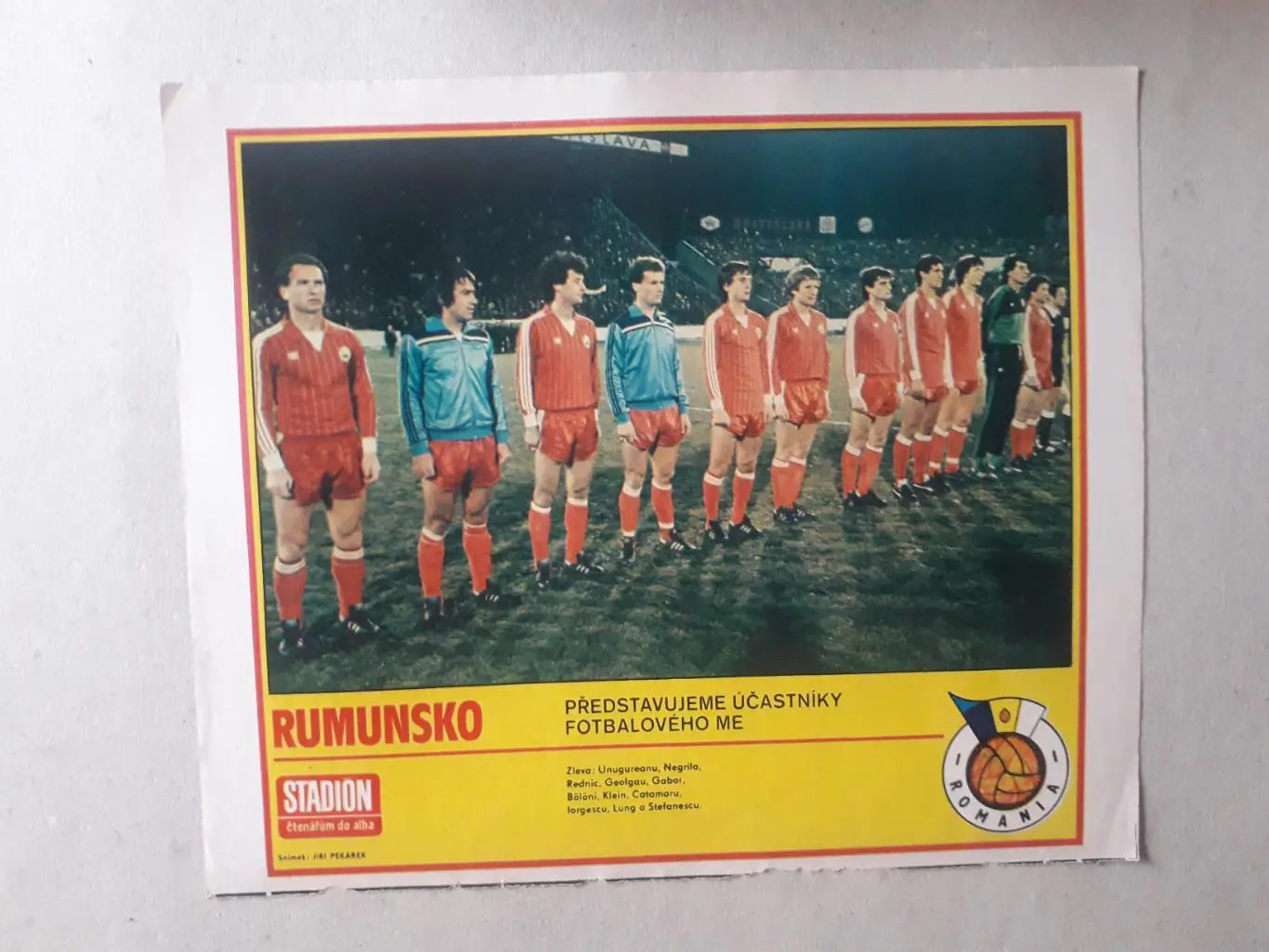 Журнал Stadion - Rumunsko 2