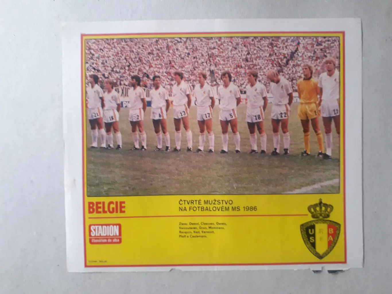 Журнал Stadion - Belgie 5