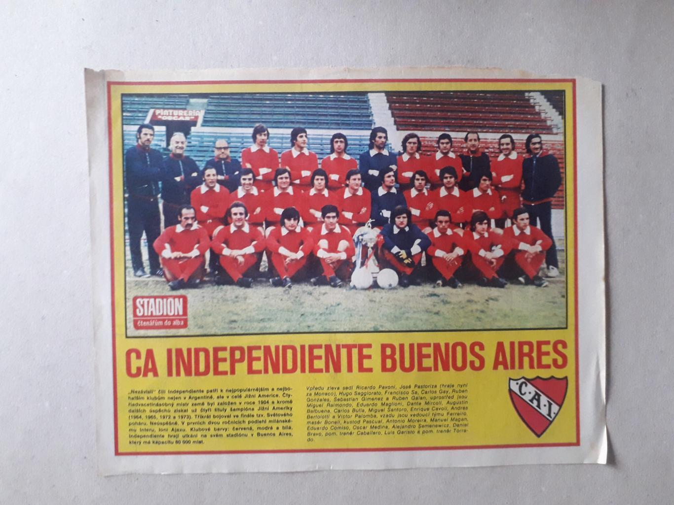 Журнал Stadion - Independiente 2