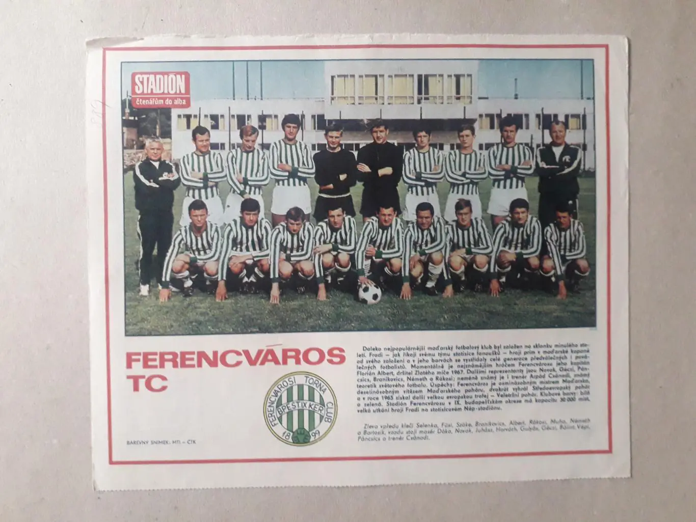 Журнал Stadion - Ferencvaros 4