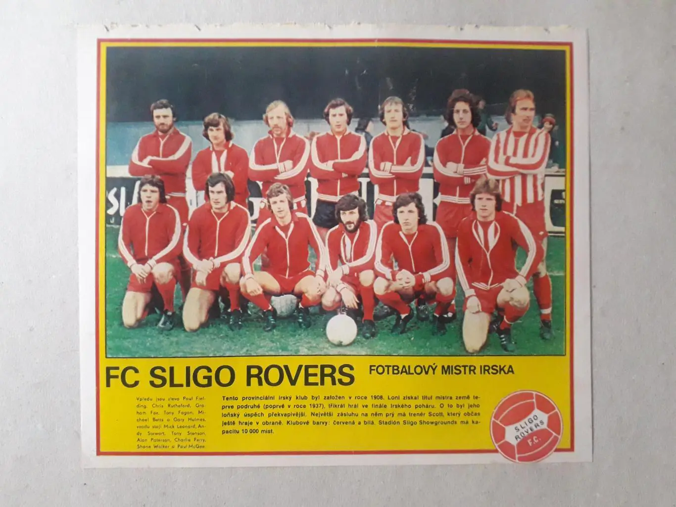 Журнал Stadion - Sligo Rovers 2
