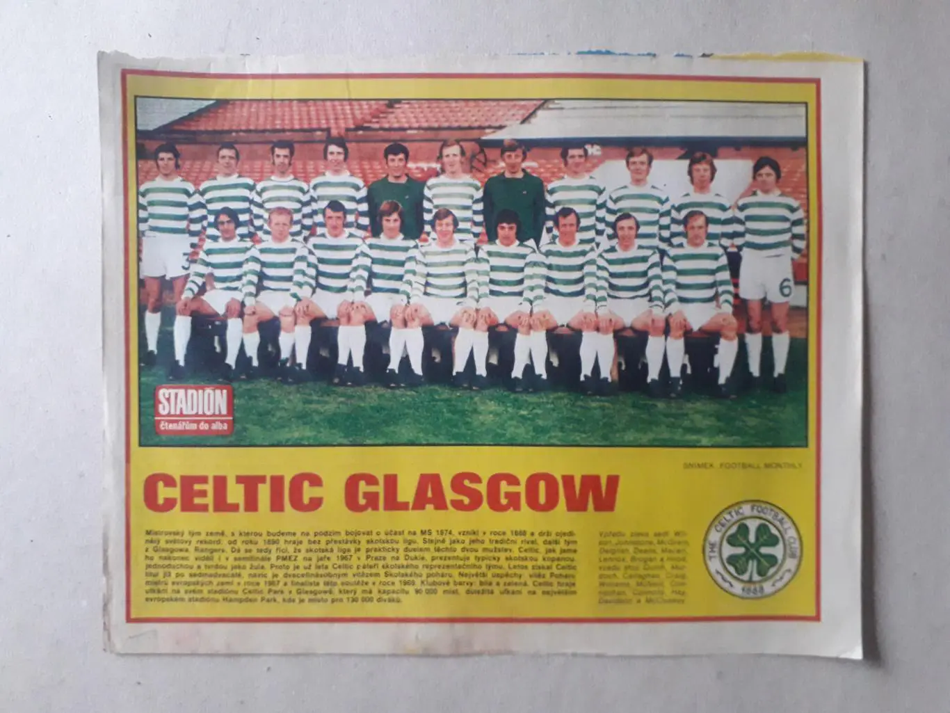 Журнал Stadion - Celtic 25