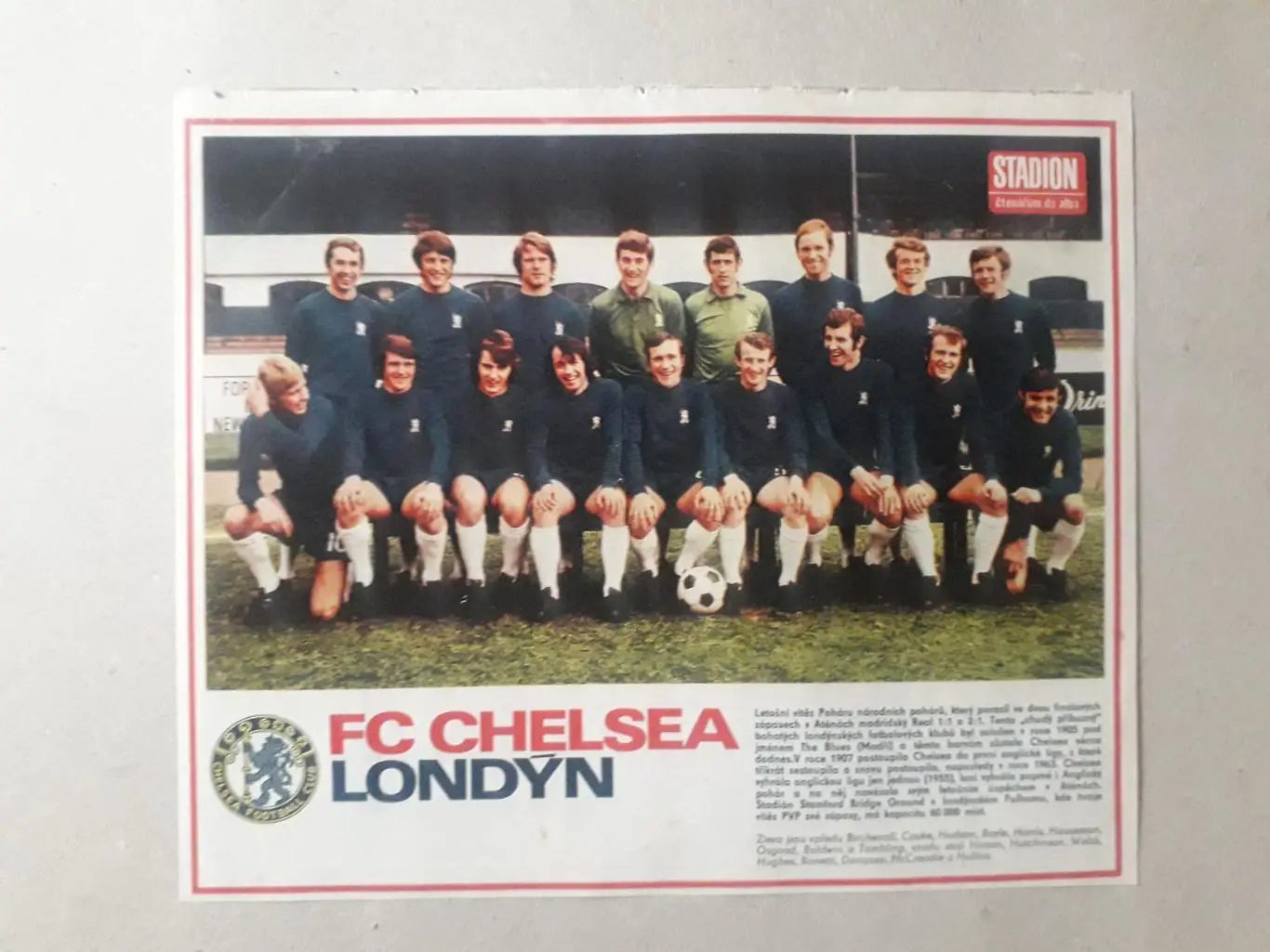 Журнал Stadion - Chelsea