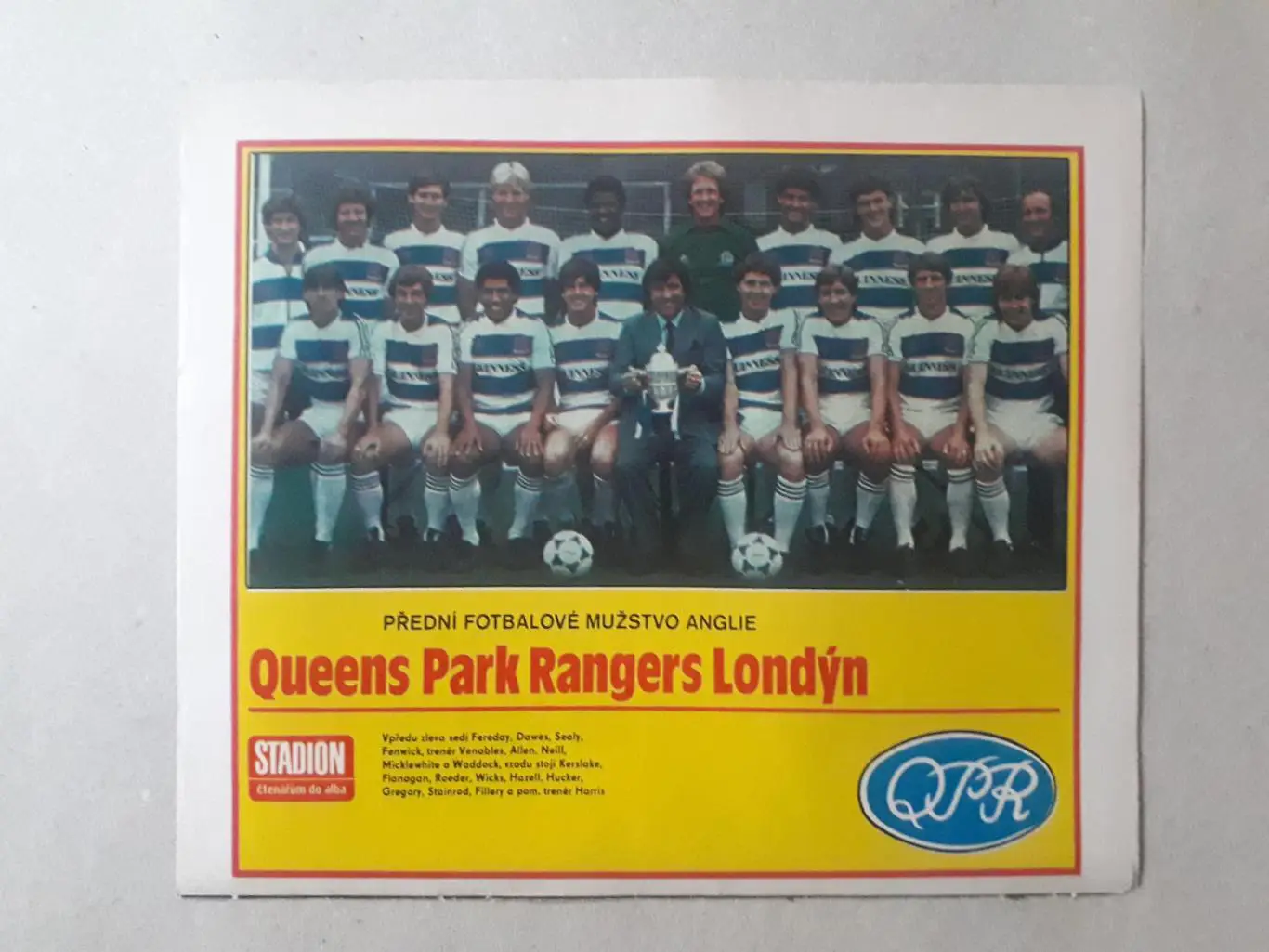 Журнал Stadion - QPR 2