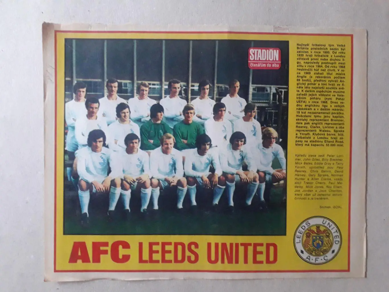 Журнал Stadion - Leeds 5