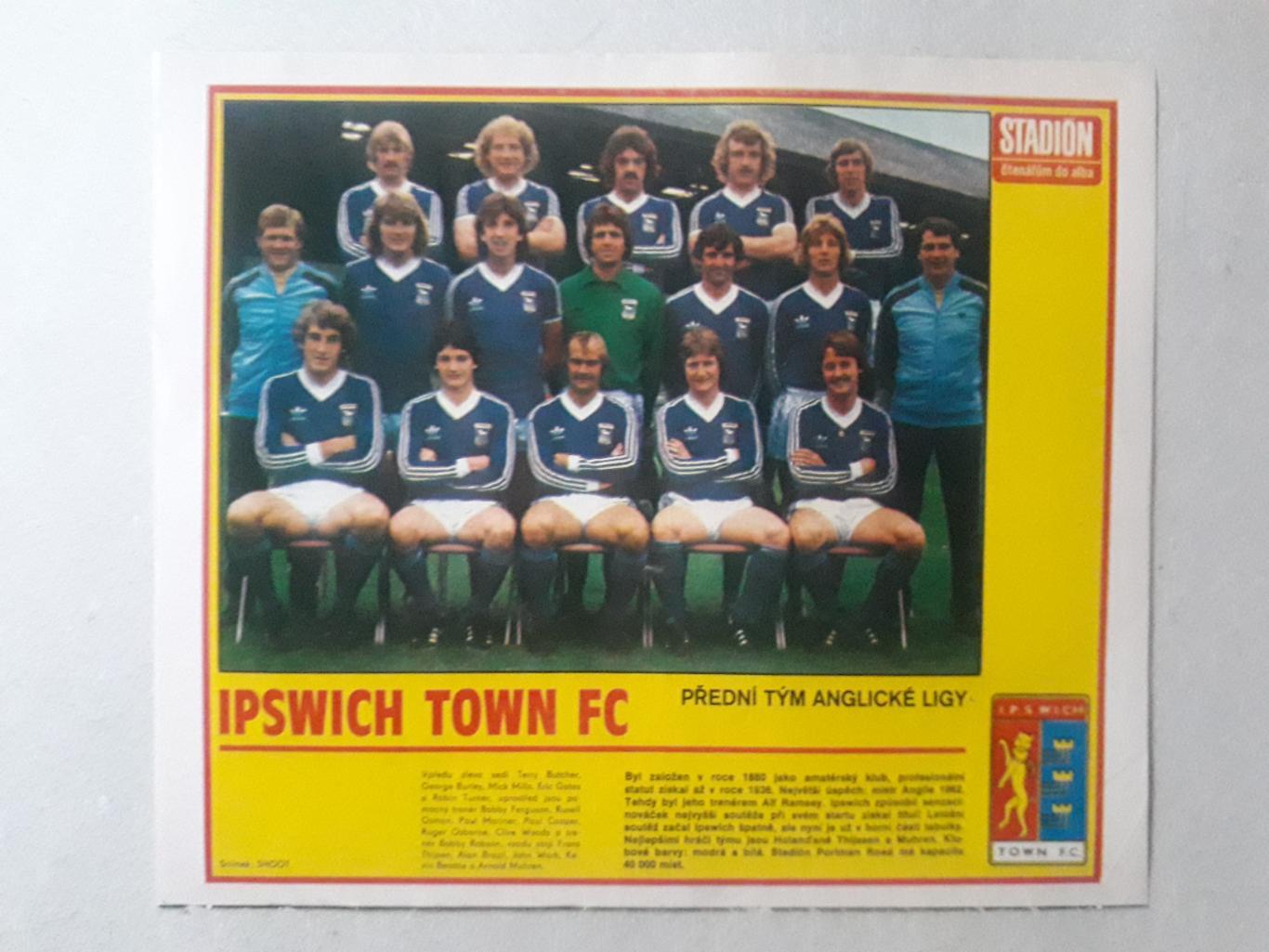 Журнал Stadion - Ipswich Town