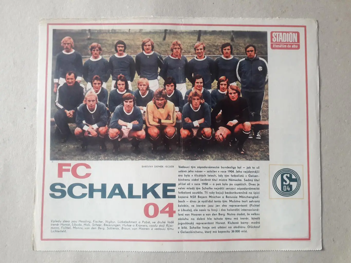 Журнал Stadion - Schalke