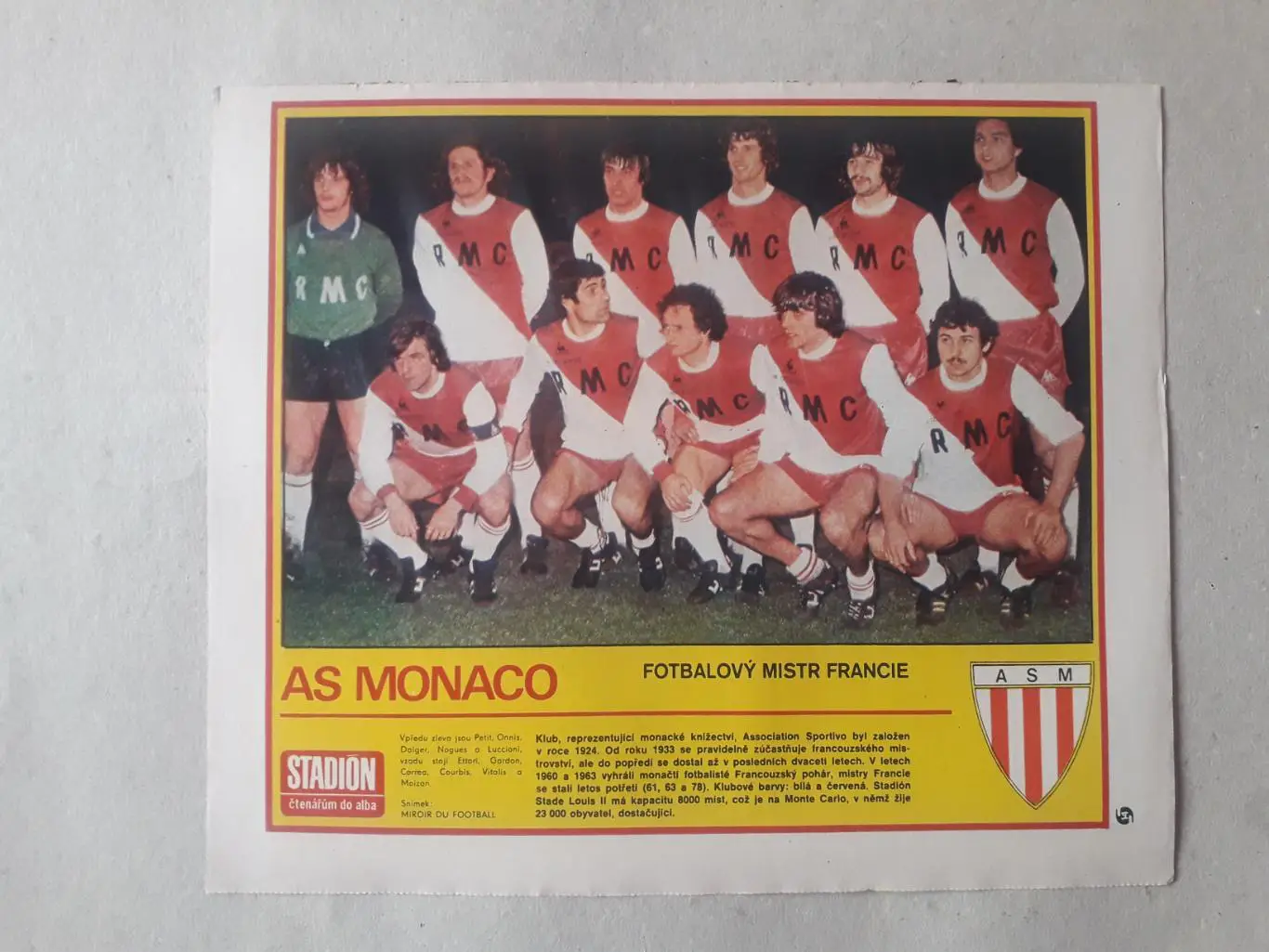 Журнал Stadion - Monaco