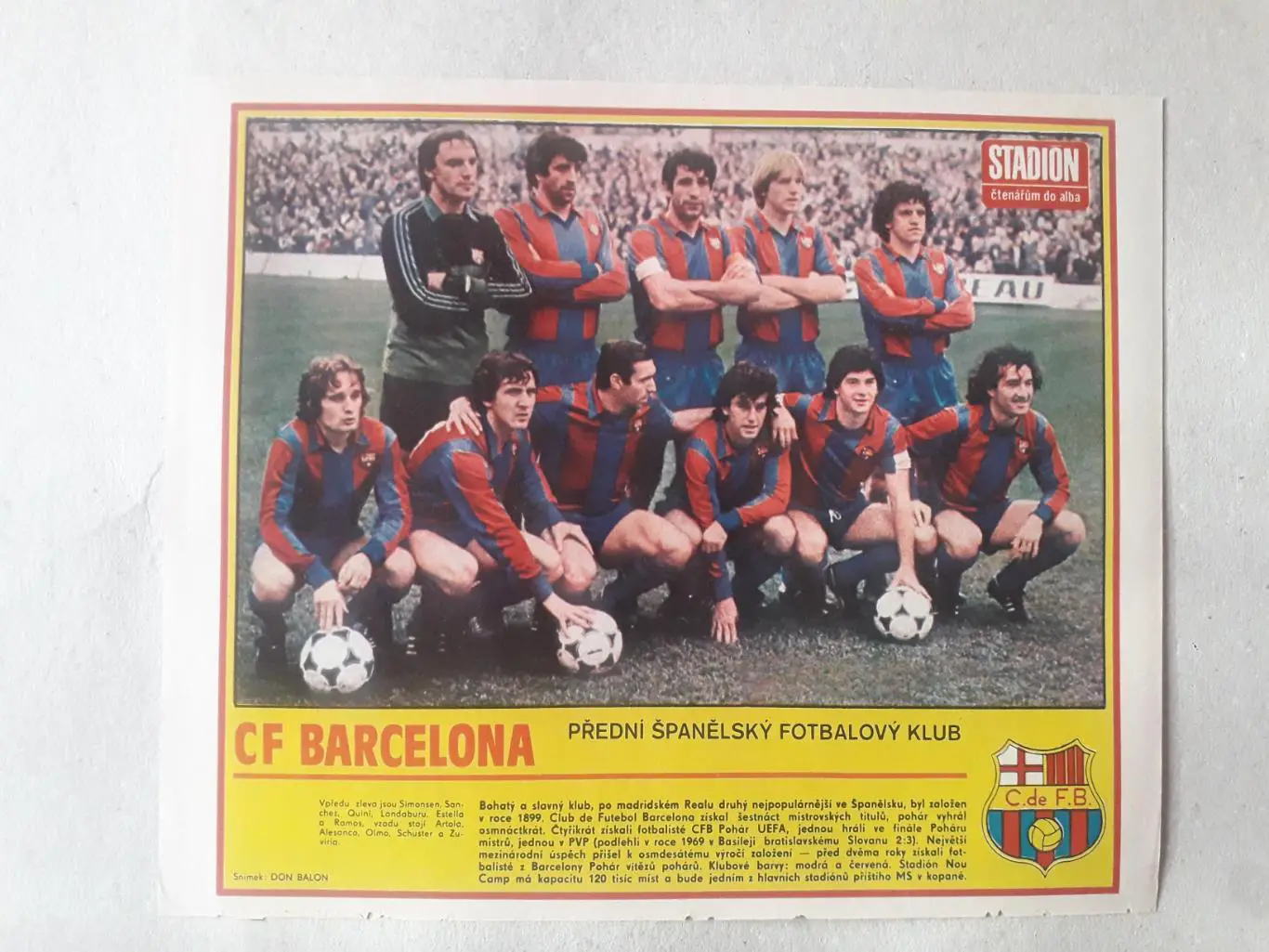 Журнал Stadion - Barcelona 4