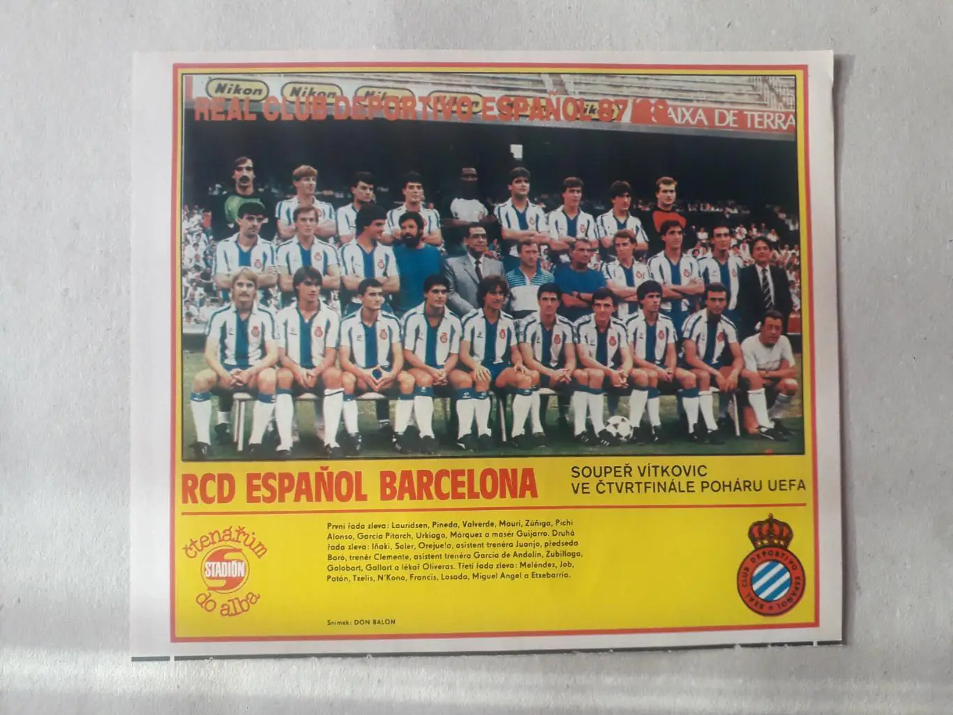 Журнал Stadion - Espanol 2