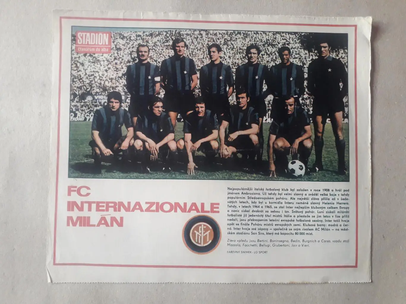 Журнал Stadion - Inter Milan 2