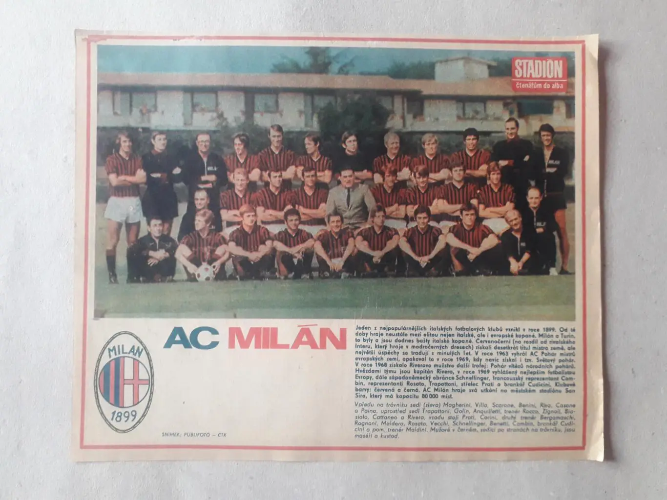 Журнал Stadion - AC Milan