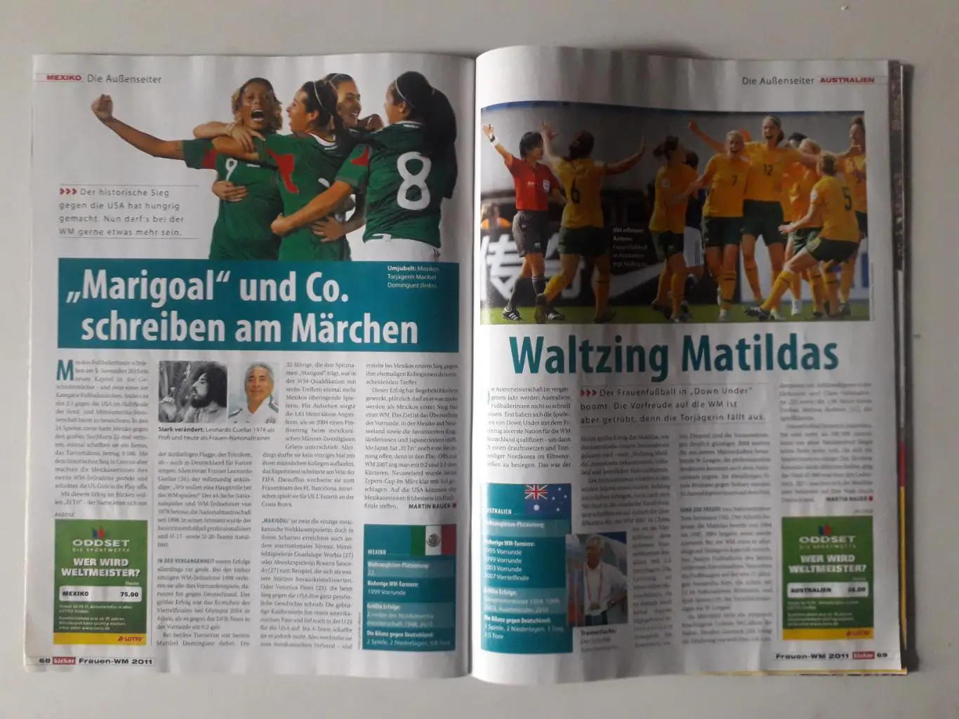 Kicker WC 2011 women 1