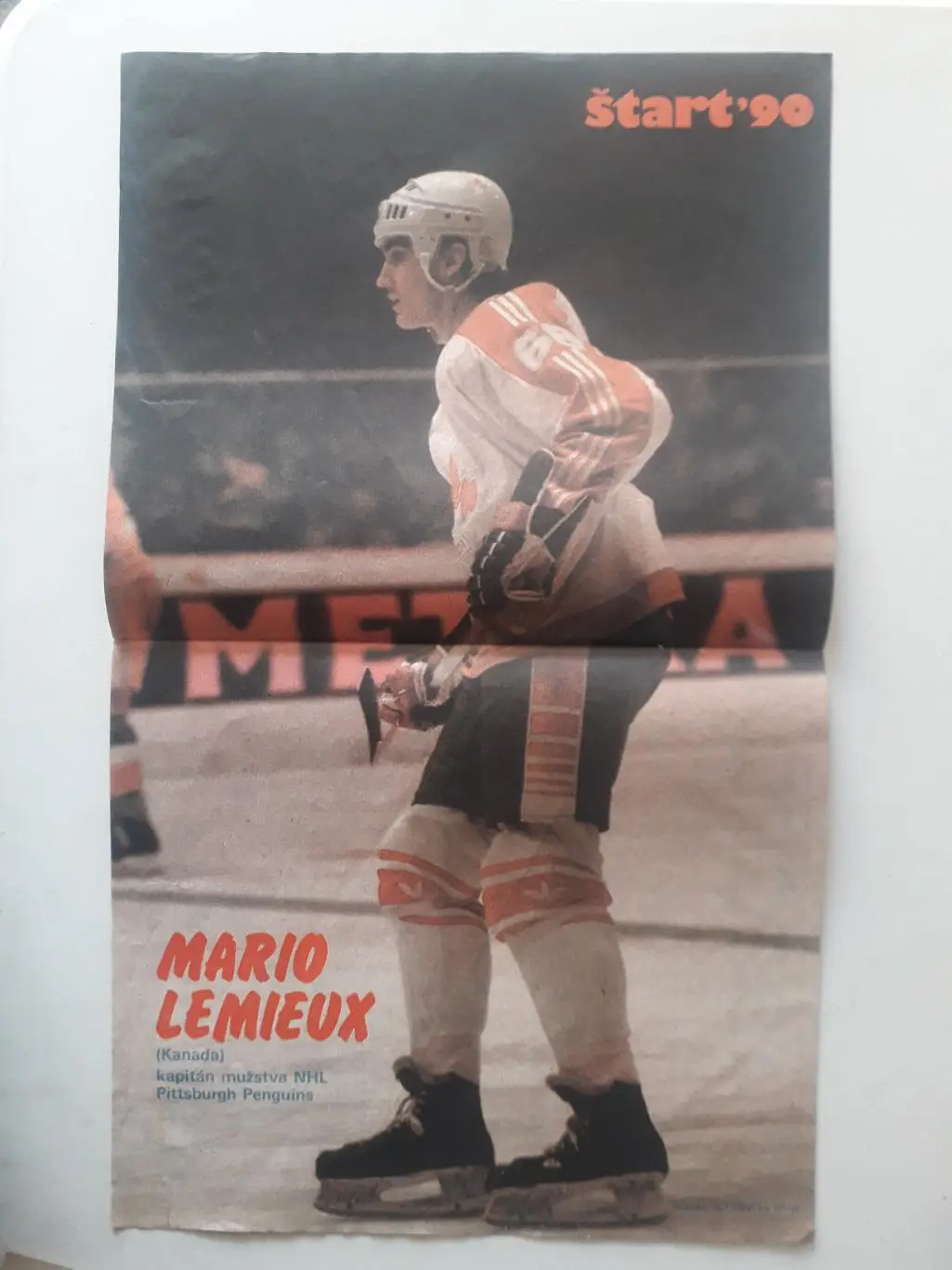 Ростер из журнала ,,Start- Lemieux