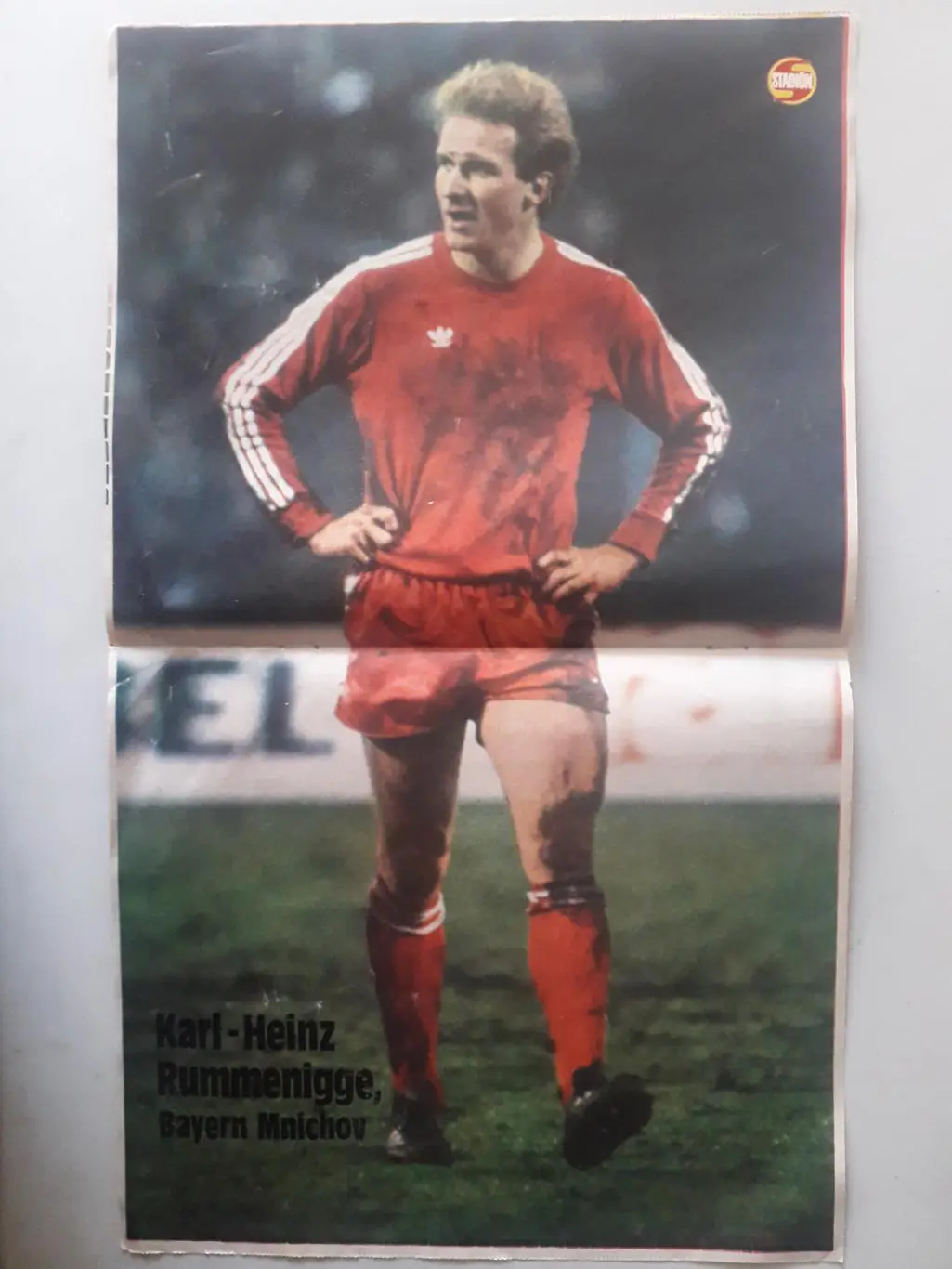 Ростер из журнала ,,Stadion- Rummenigge 2