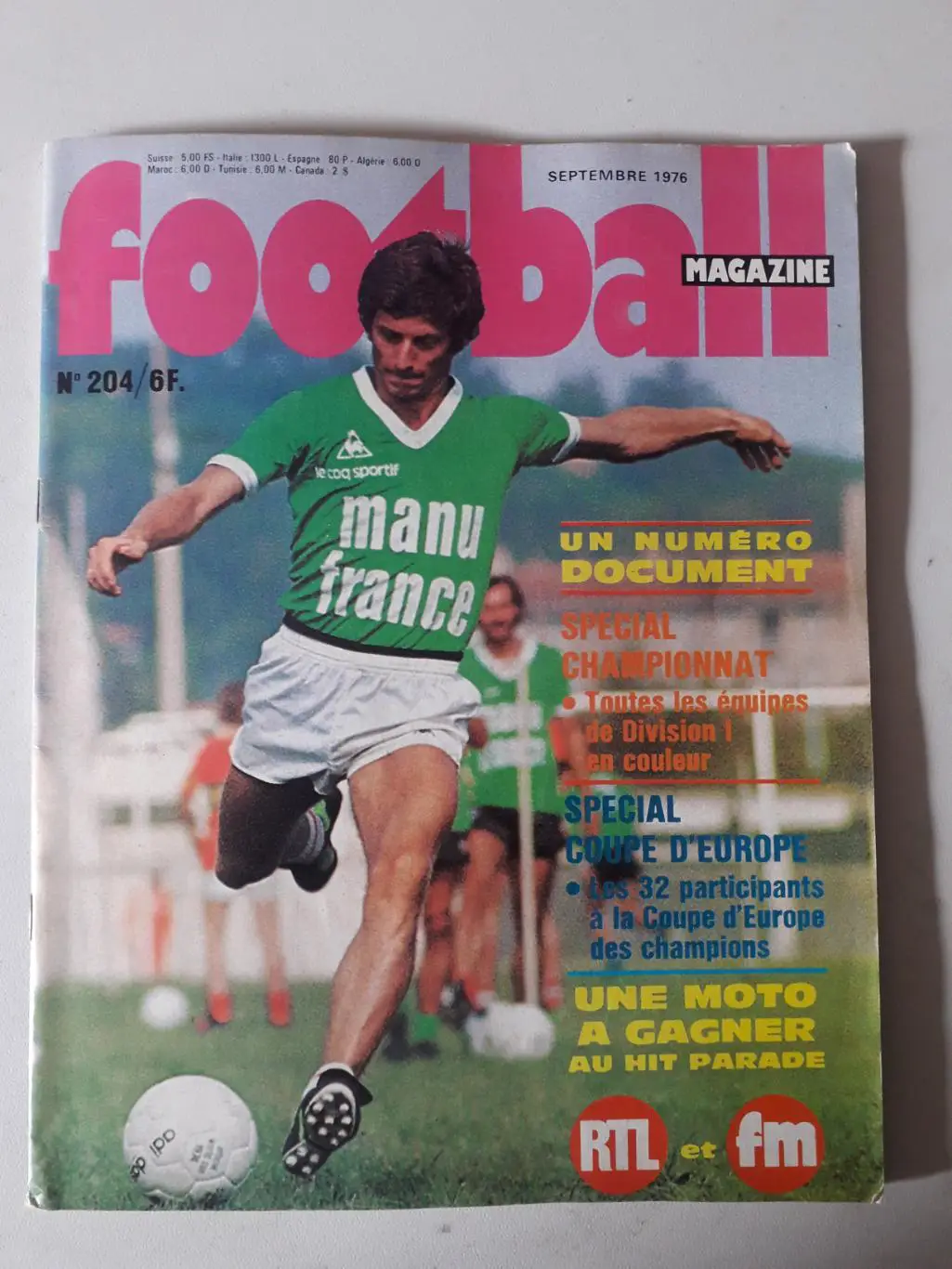 Football magazine nr.204/1976