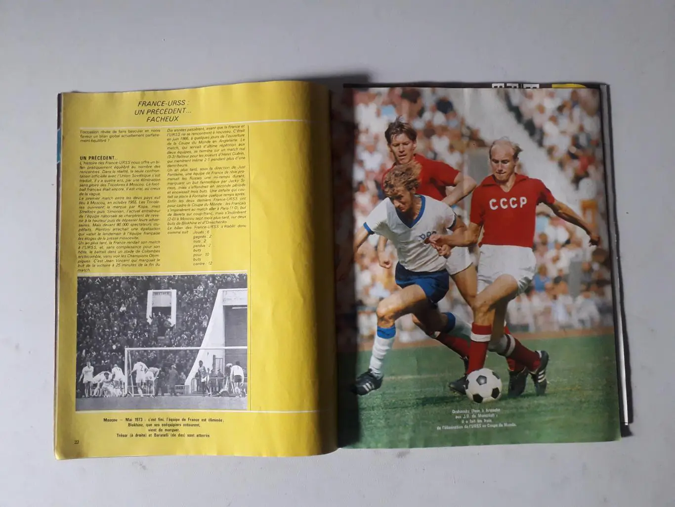 Football magazine nr.217/1977 plus A2 poster 3