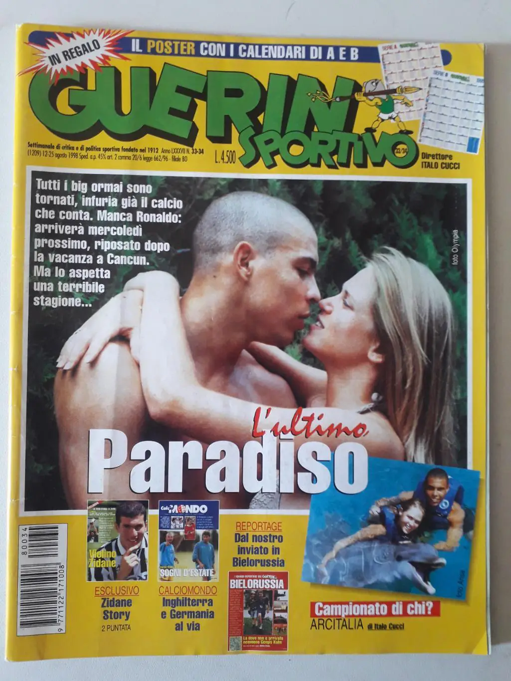 Guerin Sportivo 33-34/1998- полный + poster A1