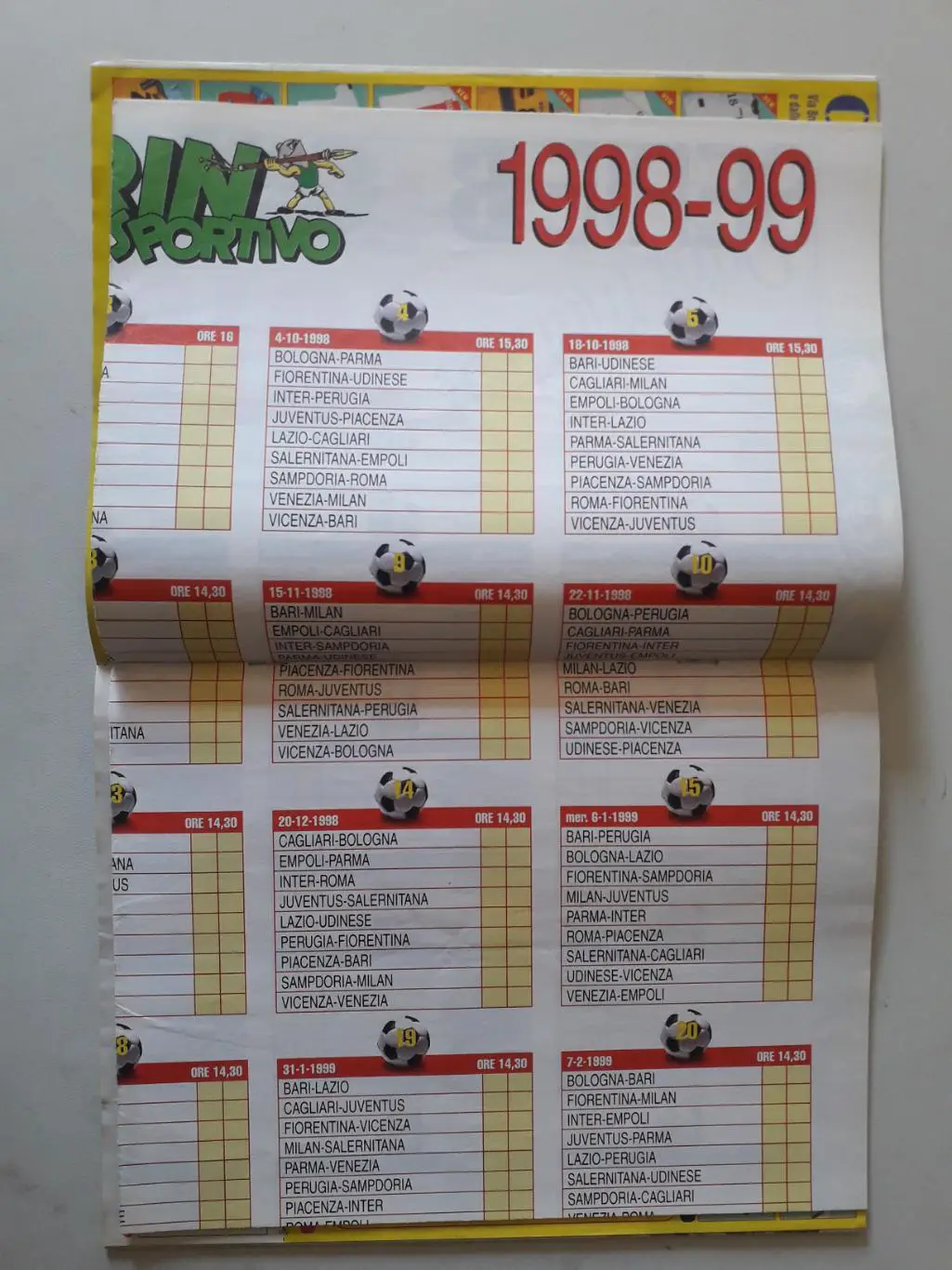 Guerin Sportivo 33-34/1998- полный + poster A1 5